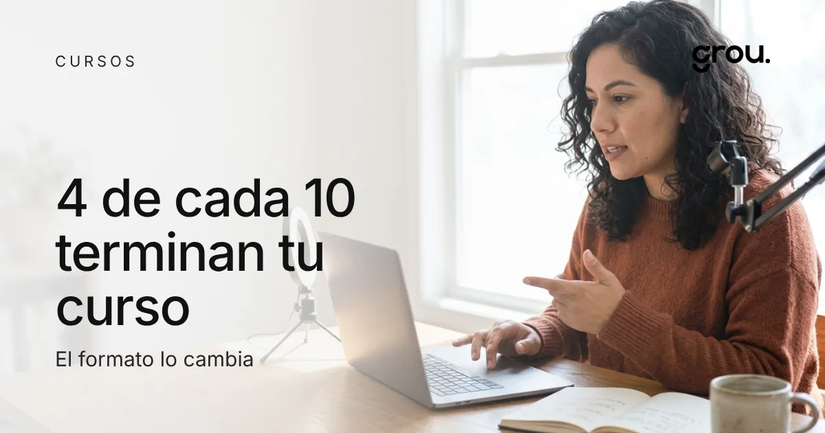 Curso en cohorte o a tu ritmo: qué formato vende y termina más